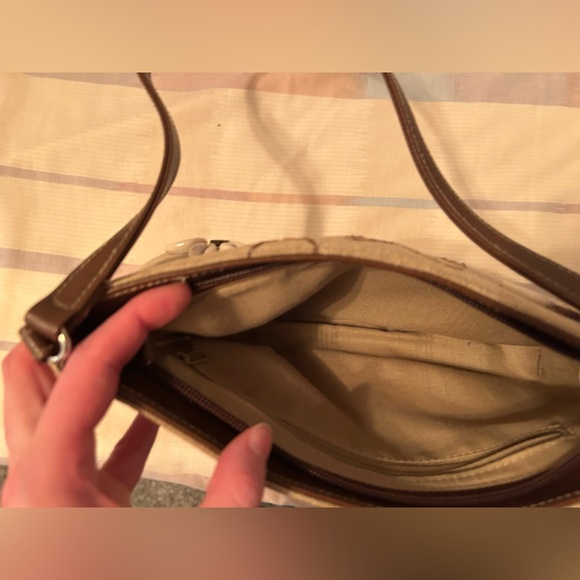 Y2K Cotton Jute Seashell Purse Handbag Small Beaded Beige Beach Coastal Boho - Picture 8 of 11